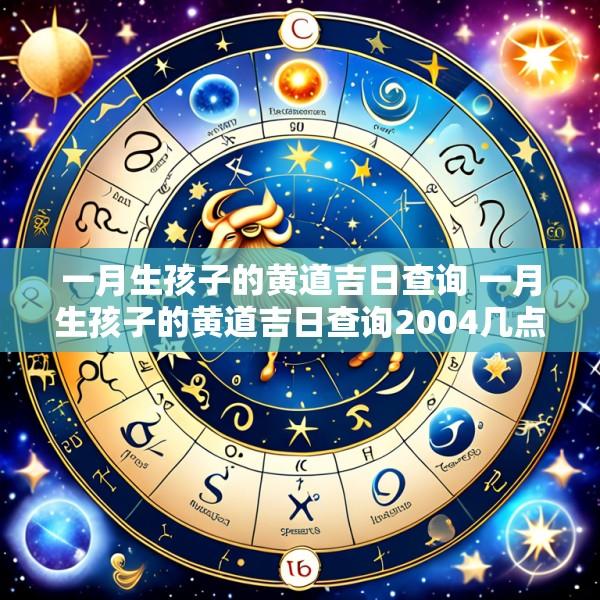 一月生孩子的黄道吉日查询 一月生孩子的黄道吉日查询2004几点是良晨吉日