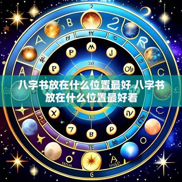 八字书放在什么位置最好 八字书放在什么位置最好看