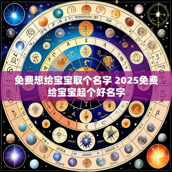 免费想给宝宝取个名字 2025免费给宝宝起个好名字