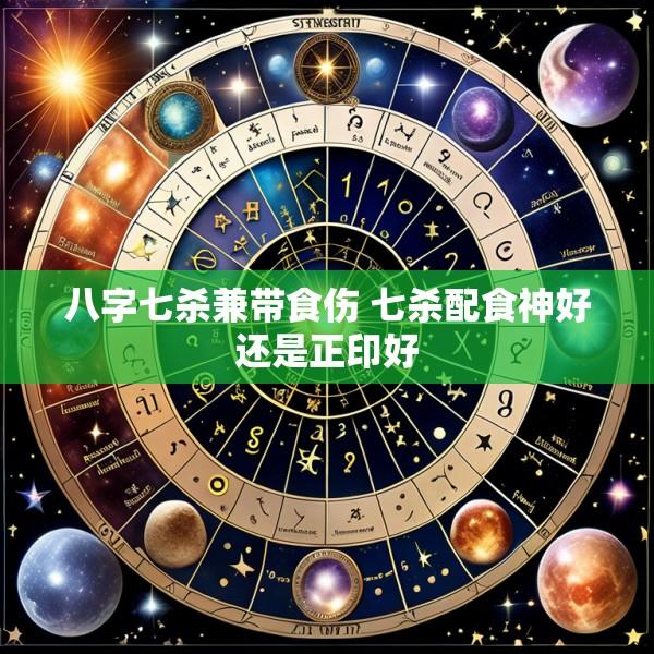 八字七杀兼带食伤 七杀配食神好还是正印好