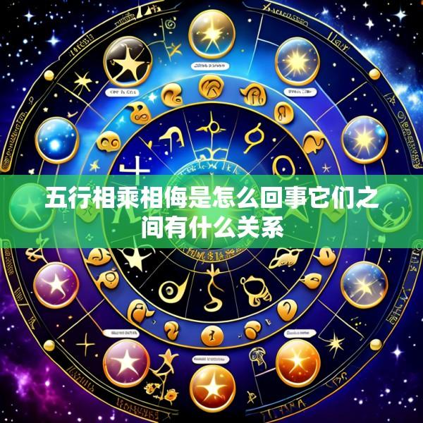 五行相乘相侮是怎么回事它们之间有什么关系