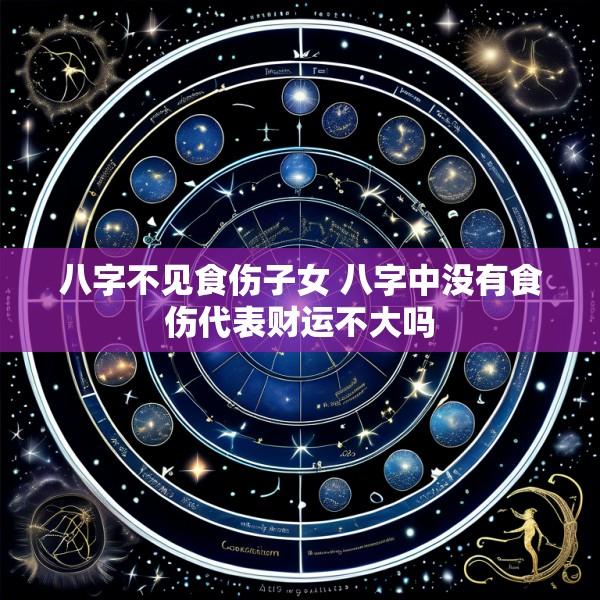 八字不见食伤子女 八字中没有食伤代表财运不大吗