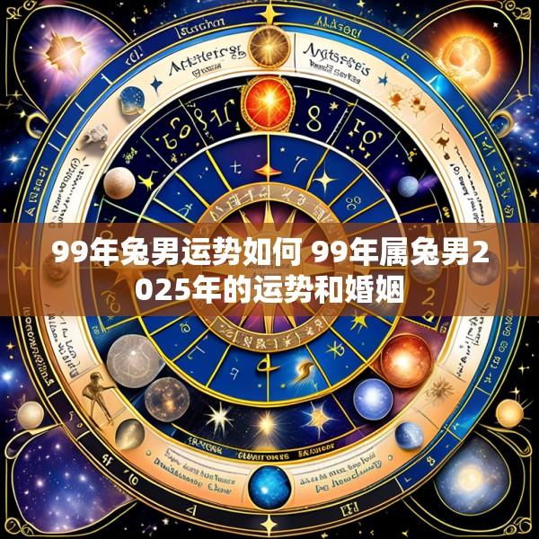99年兔男运势如何 99年属兔男2025年的运势和婚姻