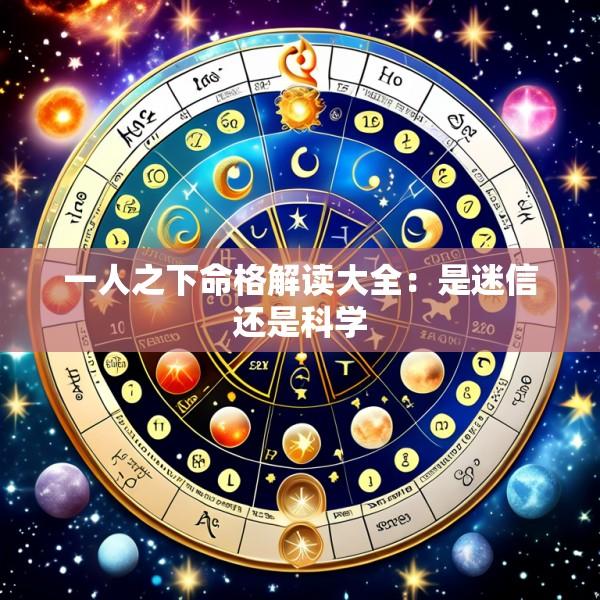 一人之下命格解读大全：是迷信还是科学