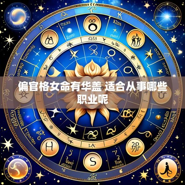 偏官格女命有华盖 适合从事哪些职业呢