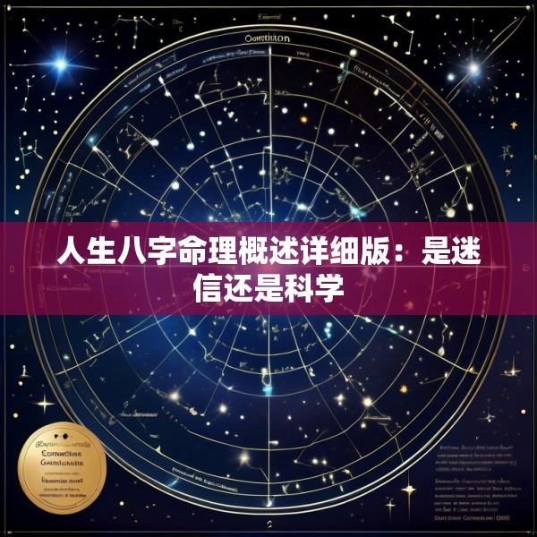 人生八字命理概述详细版：是迷信还是科学