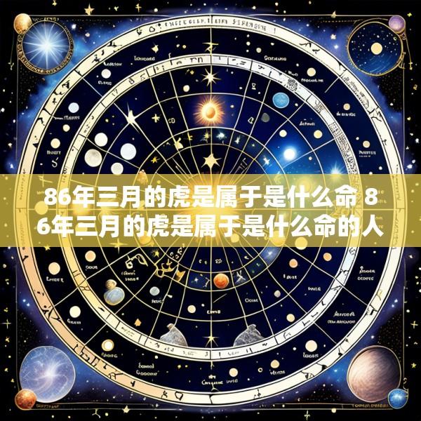 86年三月的虎是属于是什么命 86年三月的虎是属于是什么命的人