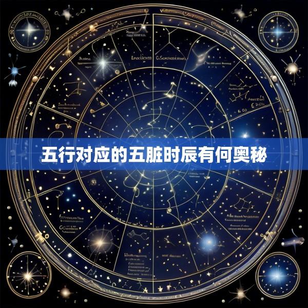 五行对应的五脏时辰有何奥秘