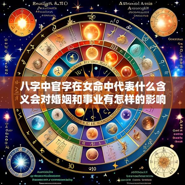 八字中官字在女命中代表什么含义会对婚姻和事业有怎样的影响