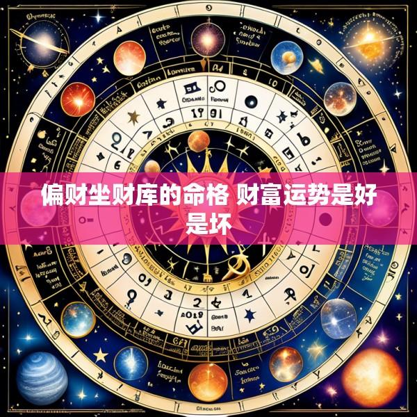偏财坐财库的命格 财富运势是好是坏