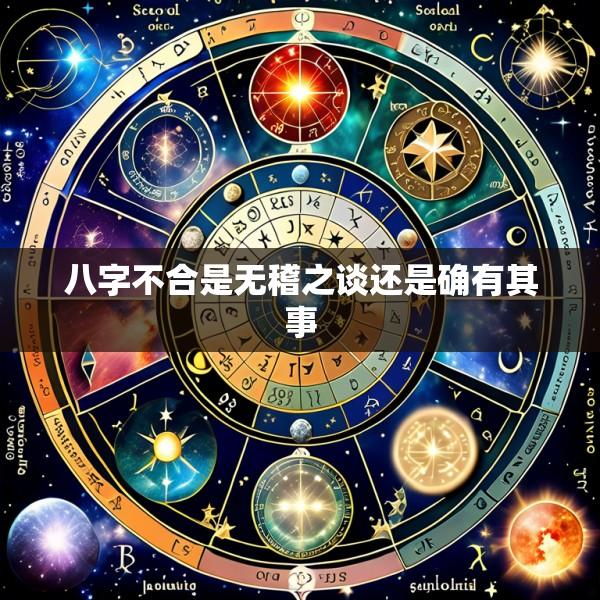 八字不合是无稽之谈还是确有其事