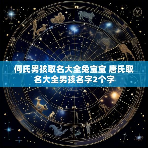 何氏男孩取名大全兔宝宝 唐氏取名大全男孩名字2个字