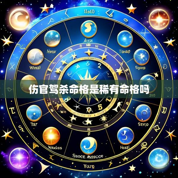 伤官驾杀命格是稀有命格吗