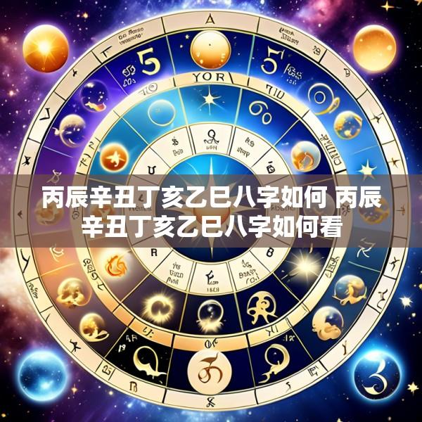 丙辰辛丑丁亥乙巳八字如何 丙辰辛丑丁亥乙巳八字如何看