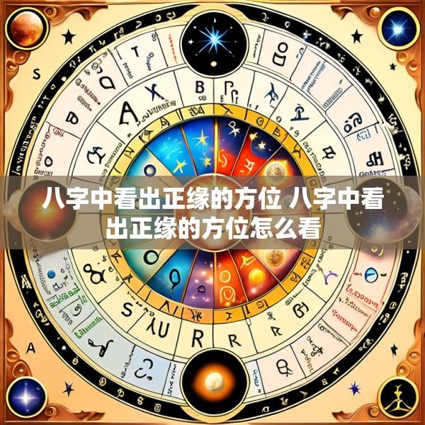 八字中看出正缘的方位 八字中看出正缘的方位怎么看