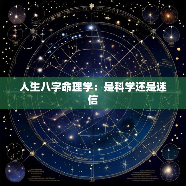 人生八字命理学：是科学还是迷信