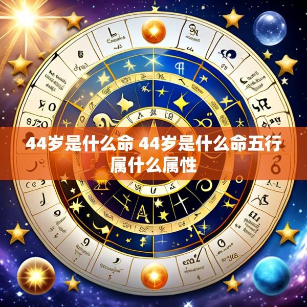 44岁是什么命 44岁是什么命五行属什么属性