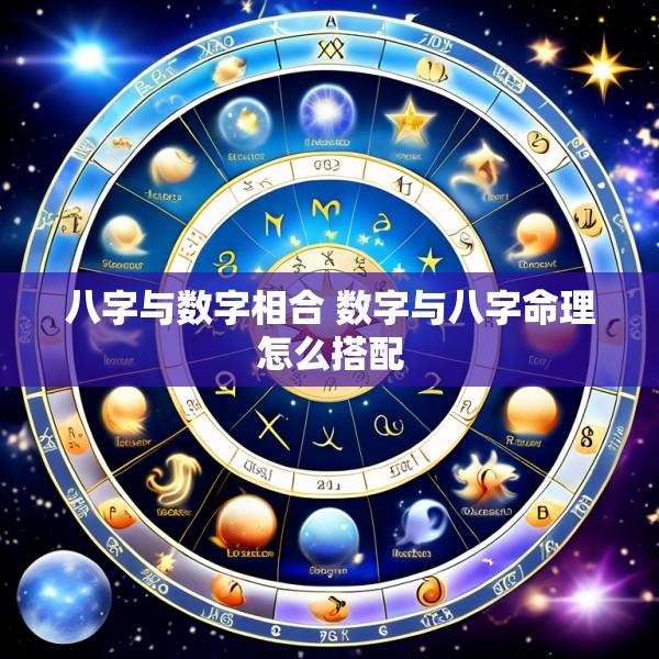 八字与数字相合 数字与八字命理怎么搭配