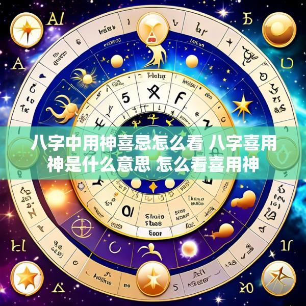 八字中用神喜忌怎么看 八字喜用神是什么意思 怎么看喜用神