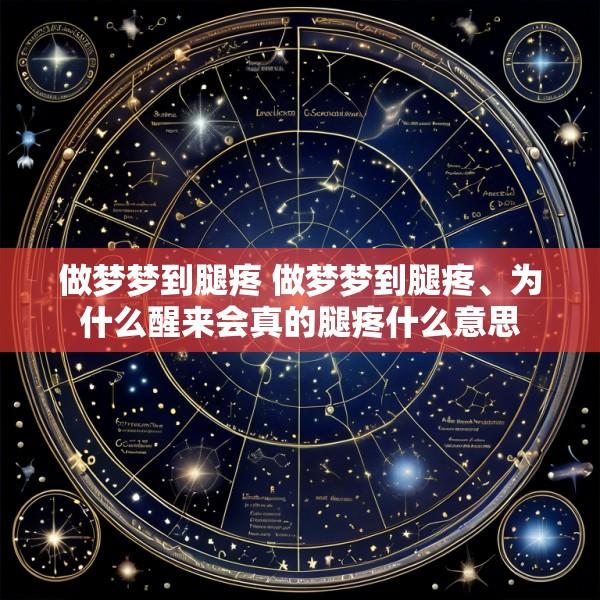 做梦梦到腿疼 做梦梦到腿疼、为什么醒来会真的腿疼什么意思
