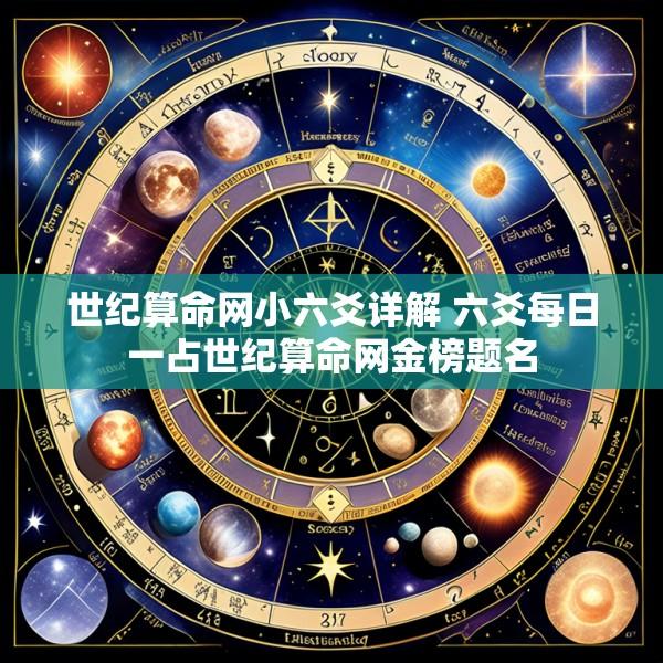 世纪算命网小六爻详解 六爻每日一占世纪算命网金榜题名