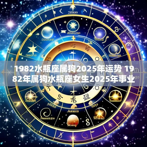 1982水瓶座属狗2025年运势 1982年属狗水瓶座女生2025年事业运势如何