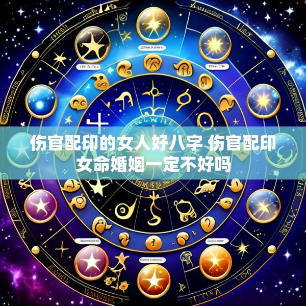 伤官配印的女人好八字 伤官配印女命婚姻一定不好吗