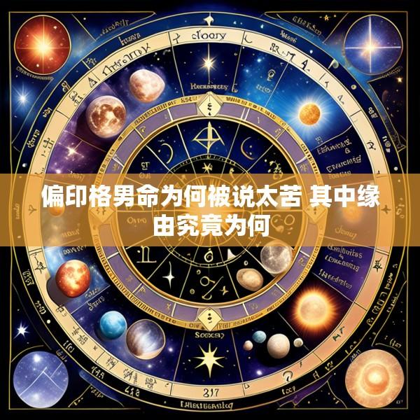偏印格男命为何被说太苦 其中缘由究竟为何