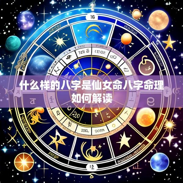 什么样的八字是仙女命八字命理如何解读
