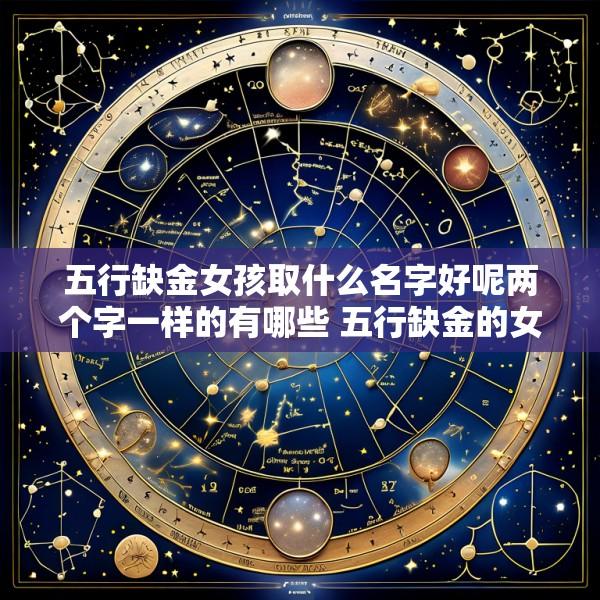 五行缺金女孩取什么名字好呢两个字一样的有哪些 五行缺金的女孩叫什么名字比较好