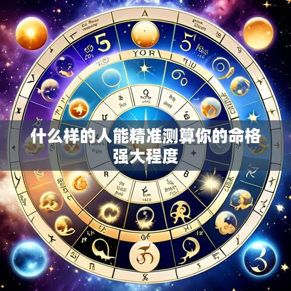 什么样的人能精准测算你的命格强大程度