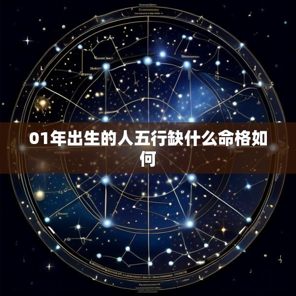 01年出生的人五行缺什么命格如何