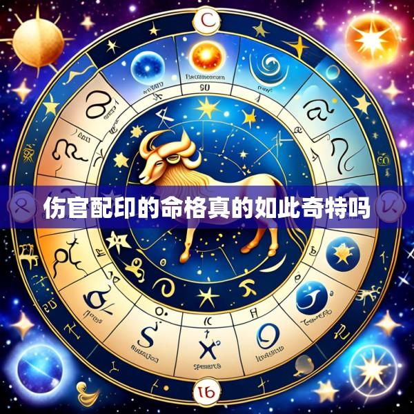 伤官配印的命格真的如此奇特吗