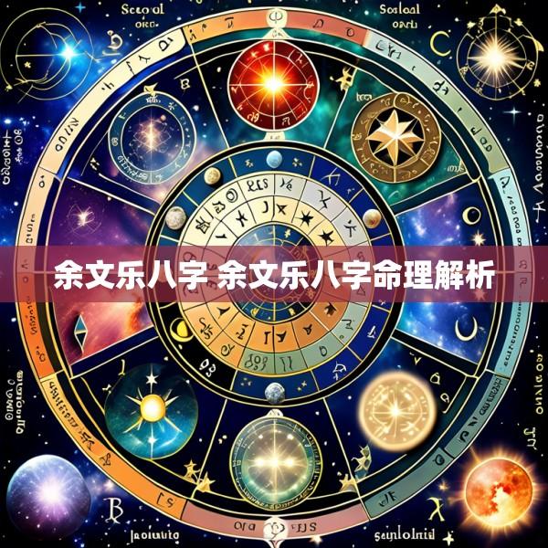 余文乐八字 余文乐八字命理解析