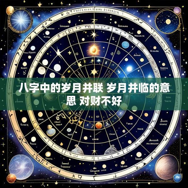 八字中的岁月并联 岁月并临的意思 对财不好