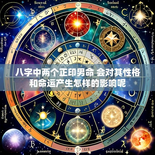 八字中两个正印男命 会对其性格和命运产生怎样的影响呢