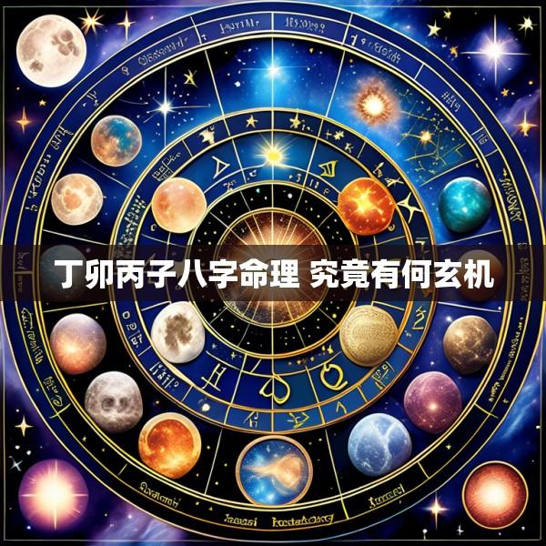 丁卯丙子八字命理 究竟有何玄机