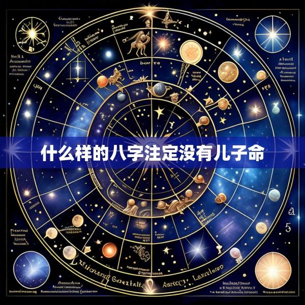 什么样的八字注定没有儿子命