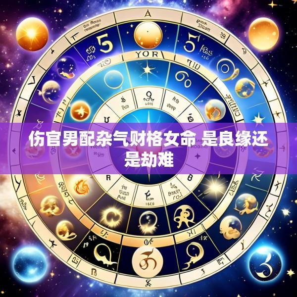 伤官男配杂气财格女命 是良缘还是劫难