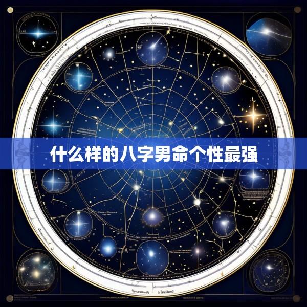 什么样的八字男命个性最强