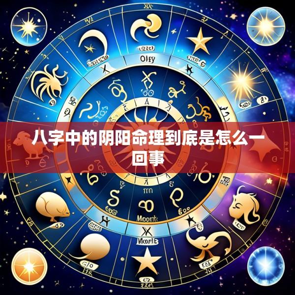 八字中的阴阳命理到底是怎么一回事