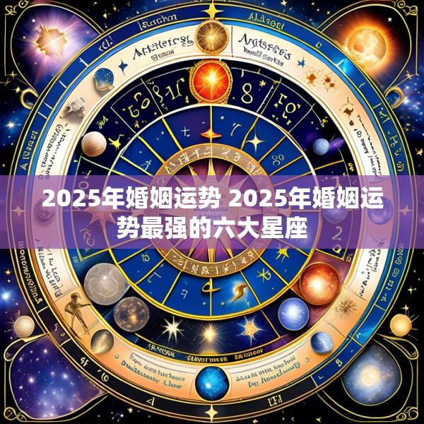 2025年婚姻运势 2025年婚姻运势最强的六大星座