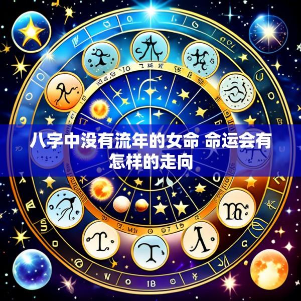 八字中没有流年的女命 命运会有怎样的走向