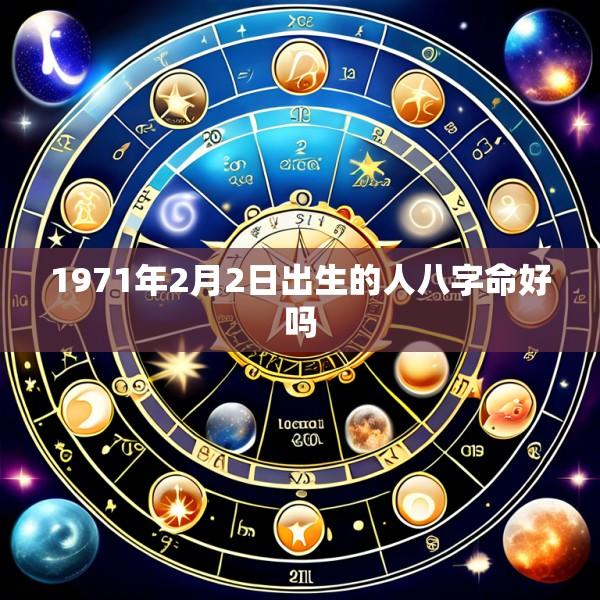 1971年2月2日出生的人八字命好吗