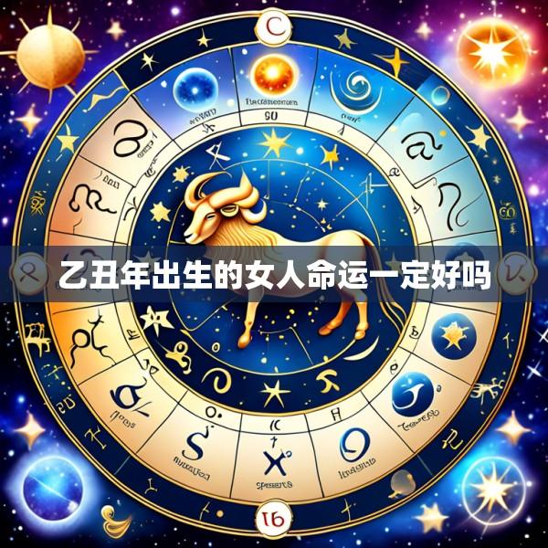 乙丑年出生的女人命运一定好吗