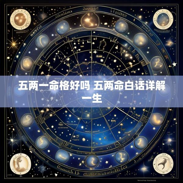 五两一命格好吗 五两命白话详解一生