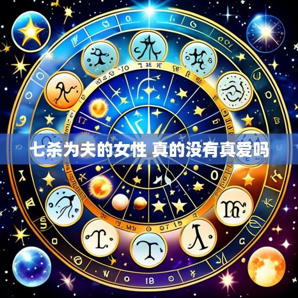 七杀为夫的女性 真的没有真爱吗