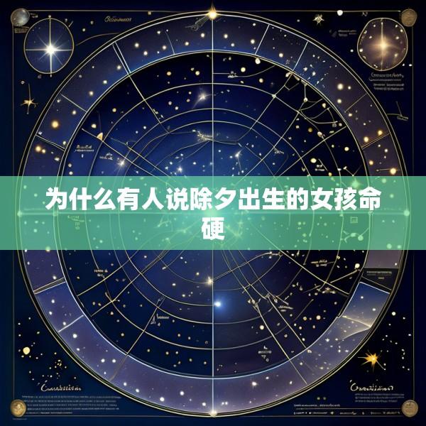 为什么有人说除夕出生的女孩命硬