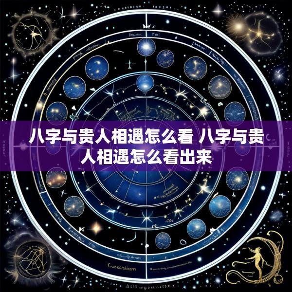 八字与贵人相遇怎么看 八字与贵人相遇怎么看出来