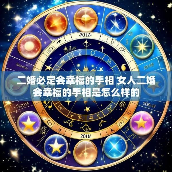二婚必定会幸福的手相 女人二婚会幸福的手相是怎么样的